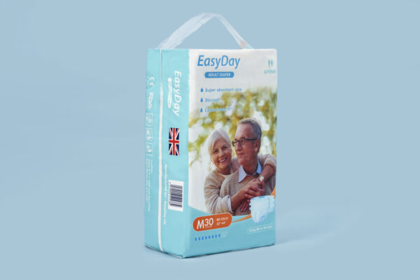 EasyDay Adult Diaper Pack/30pcs Medium